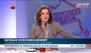 Nathalie Kosciusko-Morizet accuse Nicolas Sarkozy de verrouiller la primaire