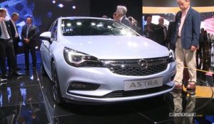 Opel Astra 5 Sports Tourer : taillé - En direct de Francfort 2015