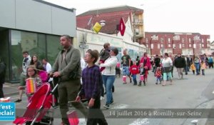 Les festivités du 14 juillet à Romilly-sur-Seine