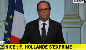 François Hollande : « le caractère terroriste de l’attaque au camion ne peut être nié »