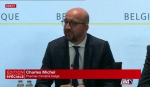 Réaction du Premier Ministre Belge, Charles Michel