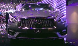 Infiniti Q70 : Beau potentiel, mais... - En direct du Mondial de Paris 2014