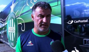 Christophe Galtier : «Etre prêt dès le match aller»