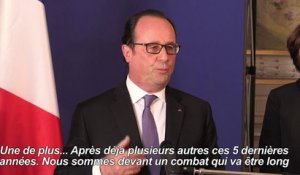 Nice: le "combat va être long", selon Hollande