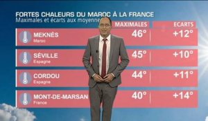 Météo semaine prochaine : très fortes chaleurs