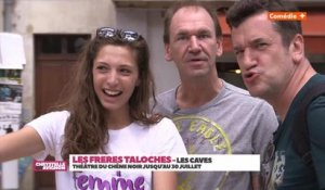 Les frères Taloche et Amelle Chahbi dans Chrystelle OFF Avignon - Emission du 18/07/2016