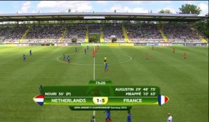 Foot - Euro - U19 - Bleus : Le troisième but d'Augustin contre les Pays-Bas