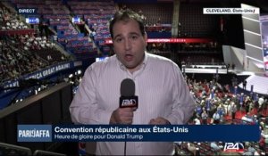 La convention Républicaine, l'heure de gloire de Trump