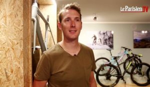 Andy Schleck présente son concept store dédié au cyclisme