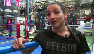 La pionnière Sarah Ourahmoune, première Française à boxer aux JO