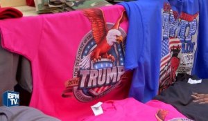 Les goodies à l'effigie de Trump font fureur à Cleveland