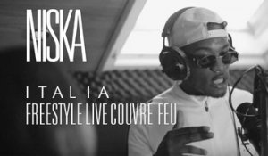 Freestyle NISKA dans Couvre Feu - Italia (OKLM Radio)