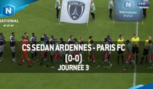 J3 : CS Sedan Ardennes - Paris FC (0-0), le résumé