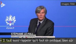 Par une boutade, Stéphane Le Foll recadre Arnaud Montebourg