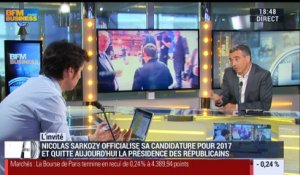 Nicolas Sarkozy officialise sa candidature pour 2017 et quitte ce lundi la présidence des Républicains - 22/08