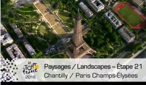 Landscapes of the day / Paysages du jour - Étape 21  - Tour de France 2016