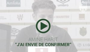 Amine Harit : "J'ai envie de confirmer"