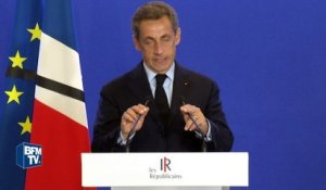 Sarkozy: "Nous devons être impitoyables"