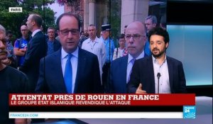 "La France est en guerre contre le groupe État islamique en Irak, en Syrie, mais la menace est devenue interne"