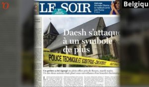 Saint-Etienne-du-Rouvray : la presse internationale sous le choc