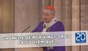 Attentat dans une église près de Rouen: L'homélie du cardinal Vingt-Trois fait polémique