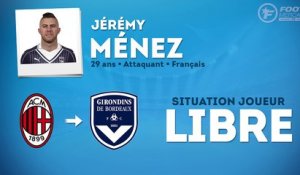Officiel : Jérémy Ménez rejoint Bordeaux !