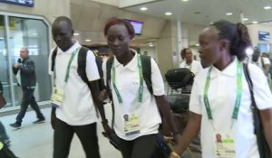 Athlétisme - JO - Rio 2016 : Les «athlètes de l'espoir» du Sud-Soudan arrive à Rio