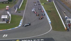 GP d'Allemagne - Le très mauvais départ de Rosberg
