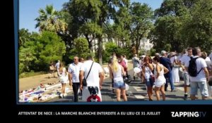 Attentat de Nice : La marche blanche interdite en mémoire des victimes rassemble 80 personnes (Vidéo)