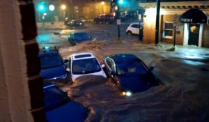 Des inondations impressionnantes dans le Maryland