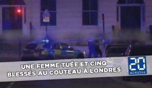 Une femme tuée et cinq blessés au couteau à Londres