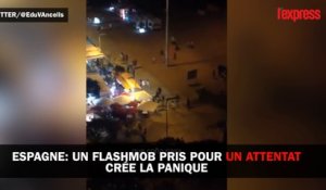 Espagne: un flashmob pris pour un attentat crée la panique