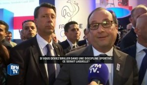 François Hollande à BFMTV: "J'essaierai de donner un peu de temps" pour suivre les JO