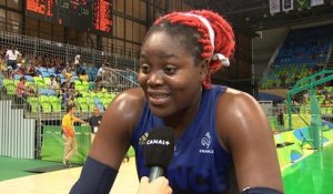 Jeux Olympiques 2016 - Basketball (Femmes) - Réaction Isabelle Yacoubou