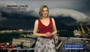 Violents orages en Italie