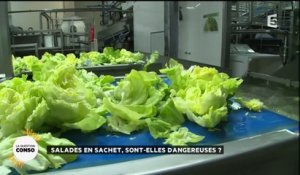 Santé: Il vaut mieux laver vos salades que de les acheter en sachet !