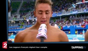 JO de Rio 2016 : les nageurs français règlent leurs comptes en direct (vidéo)
