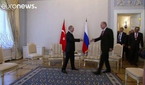 Rencontre Poutine-Erdogan pour une normalisation des relations russo-turques