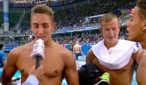 Rio 2016 : Jordan Pothain se lâche contre Yannick Agnel
