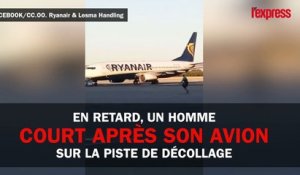 Aéroport de Madrid-Barajas : un homme saute sur le tarmac et court après son avion