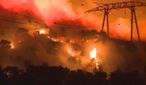 Incendies au nord de Marseille: 3300 hectares brûlés