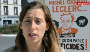 Landerneau. Pesticides : Greenpeace interpelle Michel-Edouard Leclerc