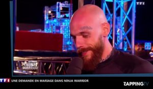 Ninja Warrior - La finale : Un candidat demande sa femme en mariage avant de s’élancer (Vidéo)
