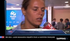 JO de Rio 2016 : Laure Manaudou très inquiète pour l’avenir de la natation française (Vidéo)