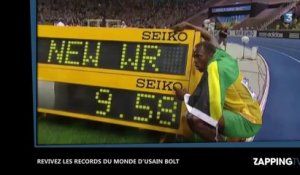 JO 2016 : Revivez les records du monde d’Usain Bolt (Vidéo)