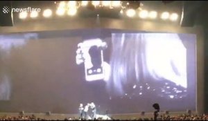 Adele invites fans on stage to facetime their sick friend