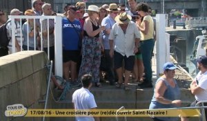 Tous en tongs en croisière à St-Nazaire