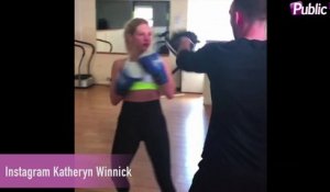 Katheryn Winnick (Vikings) : petite séance de boxe !