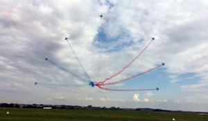 Patrouille de France à Roupy