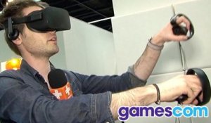 Gamescom : Impressions Oculus Touch sur The Climb